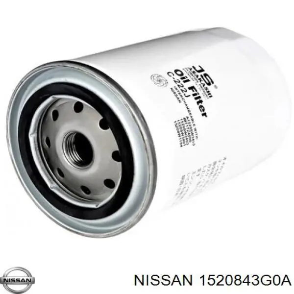 1520843G0A Nissan filtro de aceite