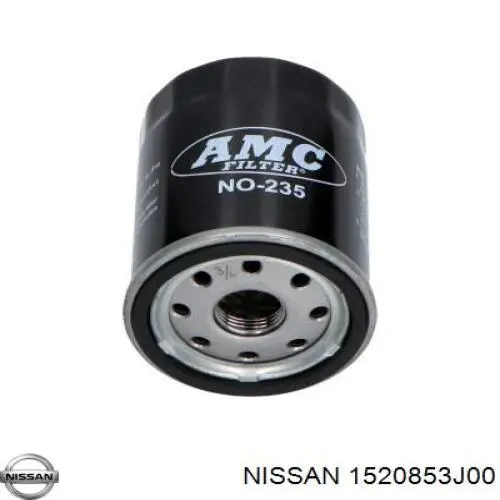 1520853J00 Nissan filtro de aceite