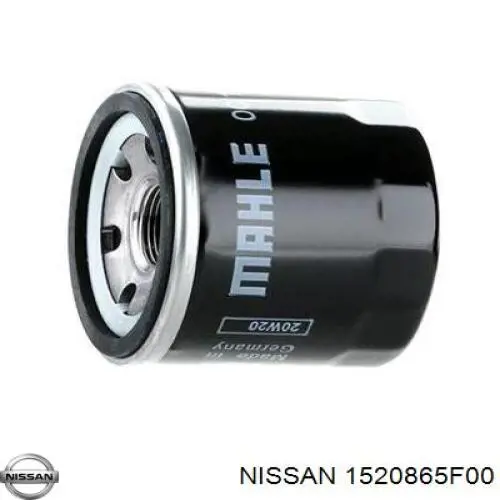 Comprar 1520865F00 Nissan/Infiniti Filtros de aceite