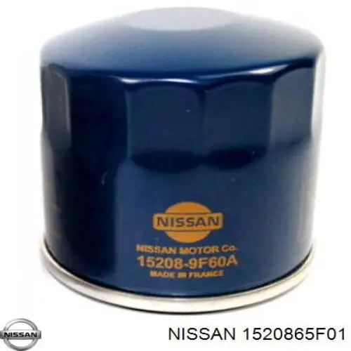 1520865F01 Nissan filtro de aceite