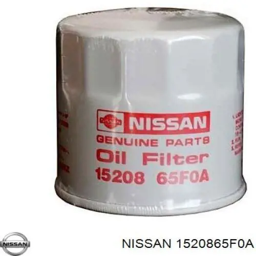 1520865F0A Nissan filtro de aceite