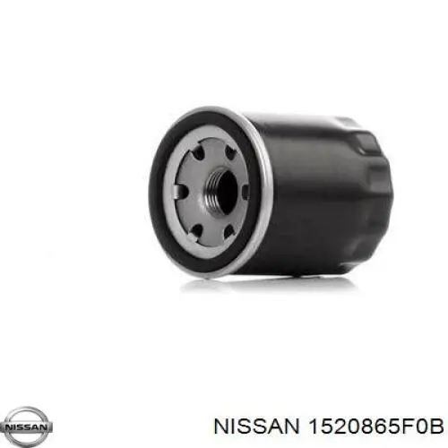 1520865F0B Nissan filtro de aceite