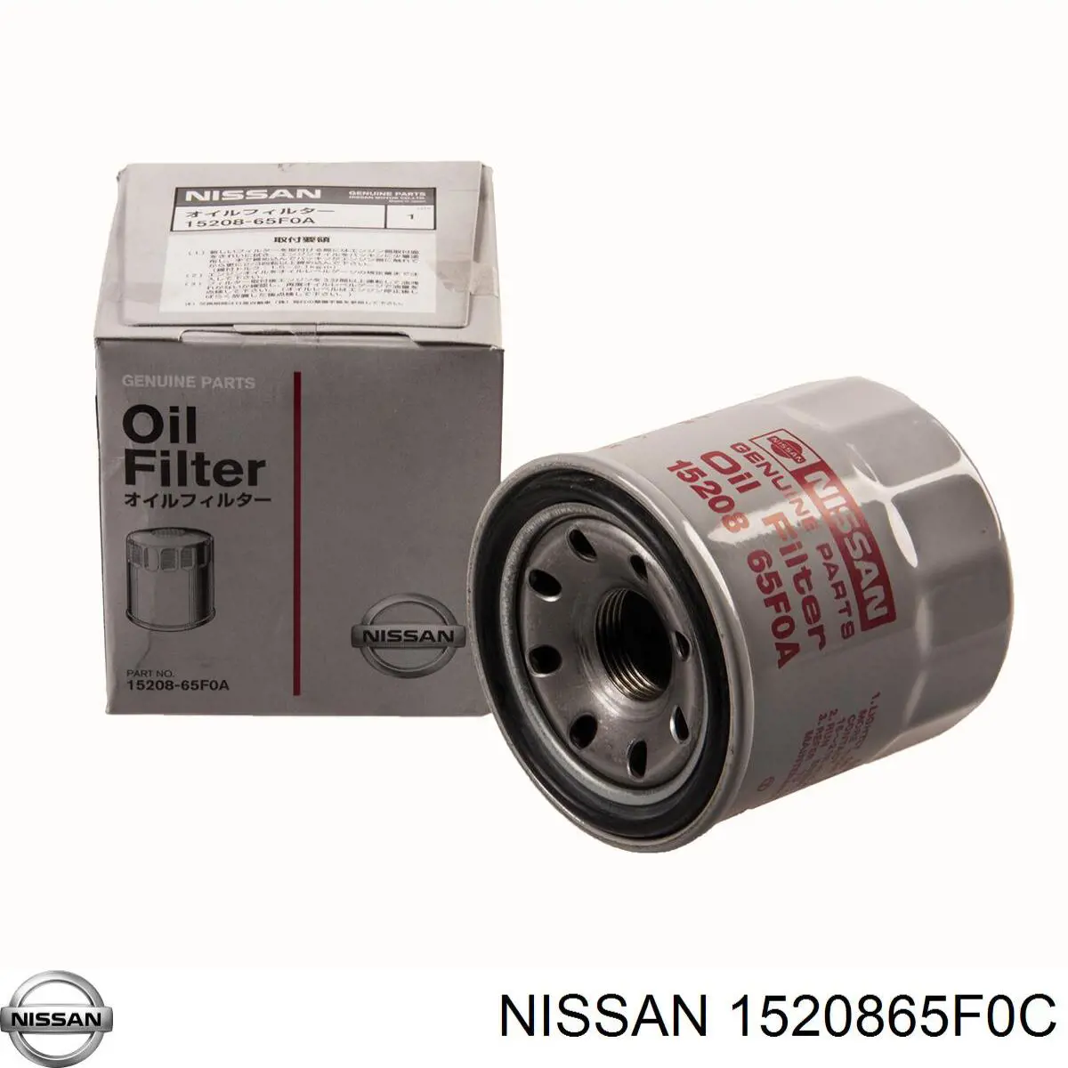 1520865F0C Nissan filtro de aceite