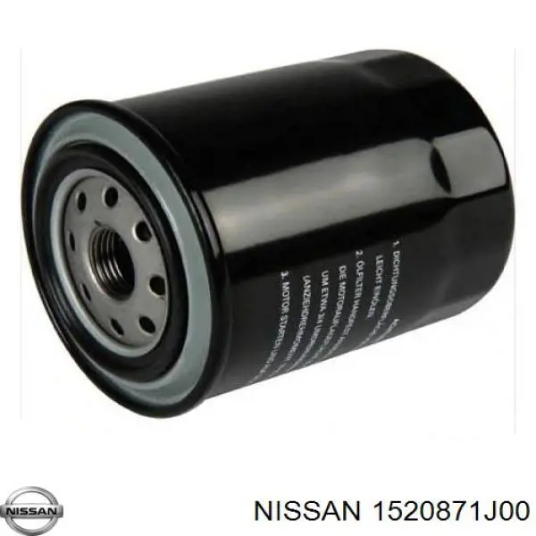Comprar 1520871J00 Nissan/Infiniti Filtros de aceite