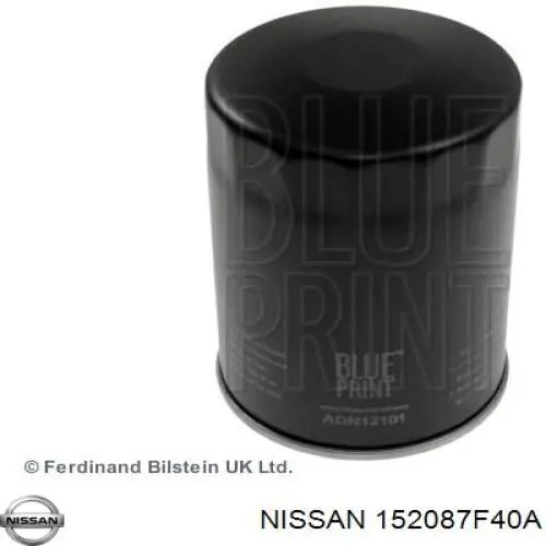 152087F40A Nissan filtro de aceite