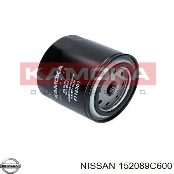 152089C600 Nissan filtro de aceite