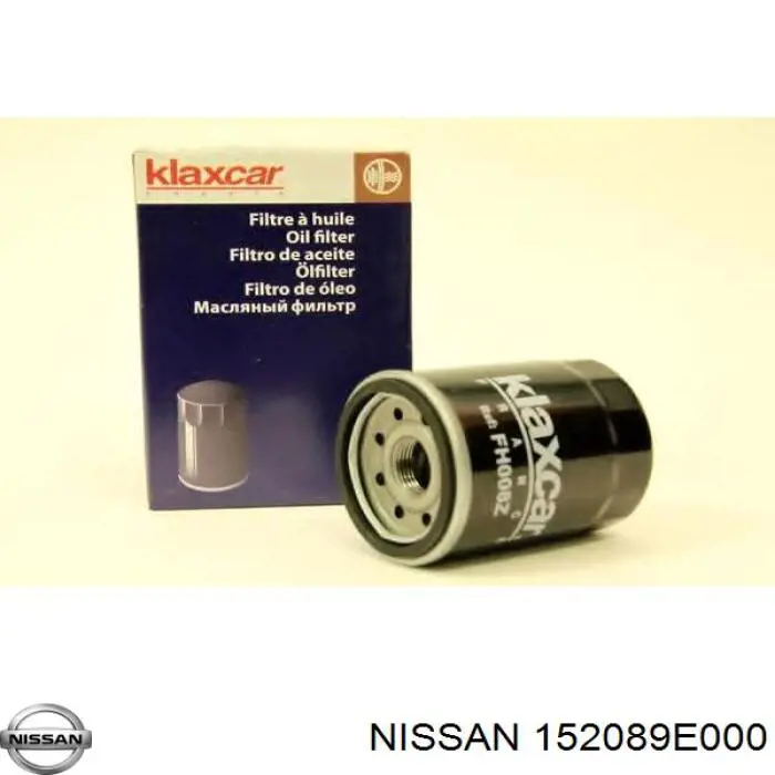 Filtro de aceite Nissan/Infiniti 152089E000 precio, desde 6,33 EUR