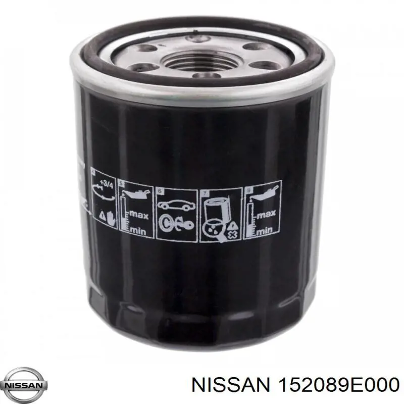 Filtro de aceite motor Nissan/Infiniti 152089E000