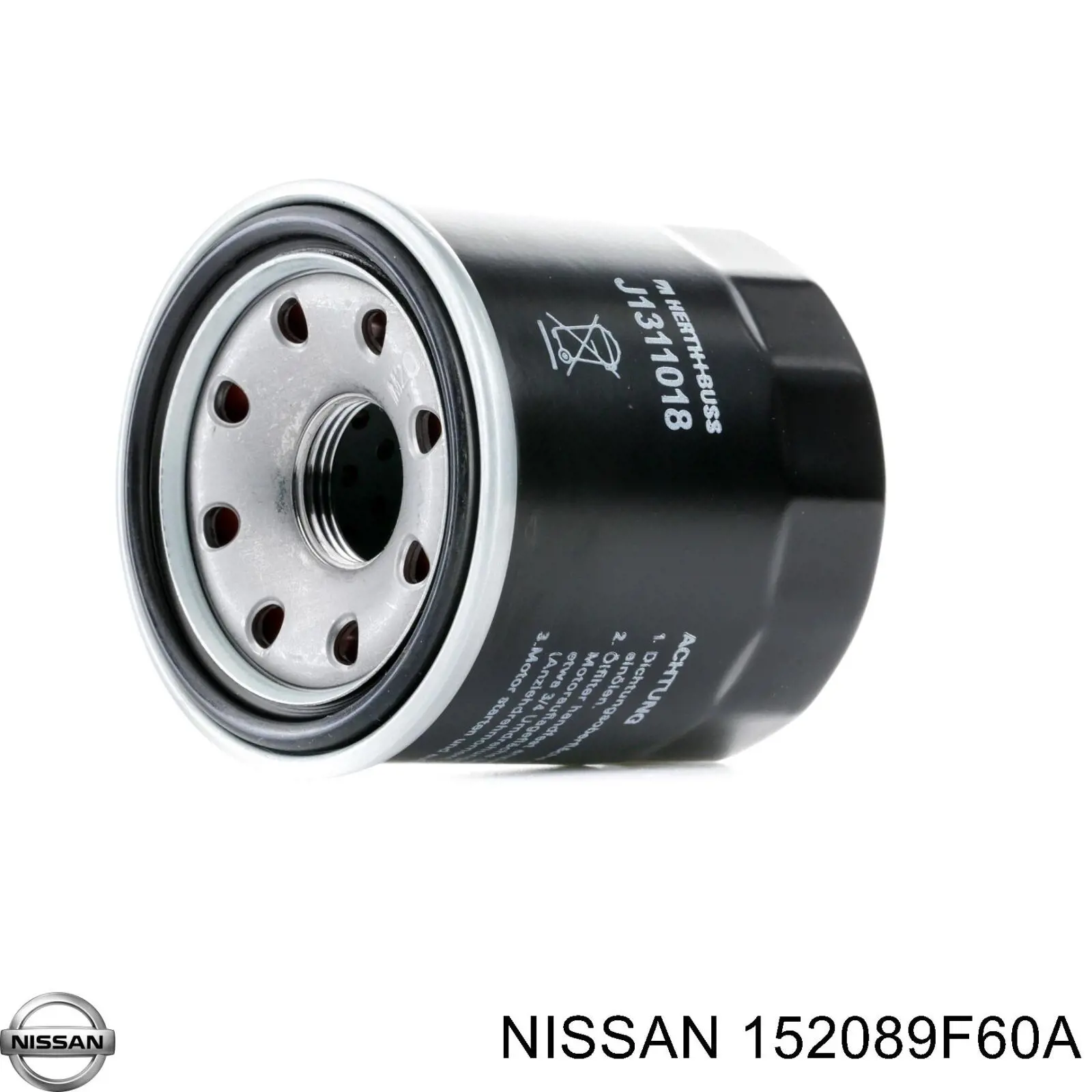 152089F60A Nissan filtro de aceite