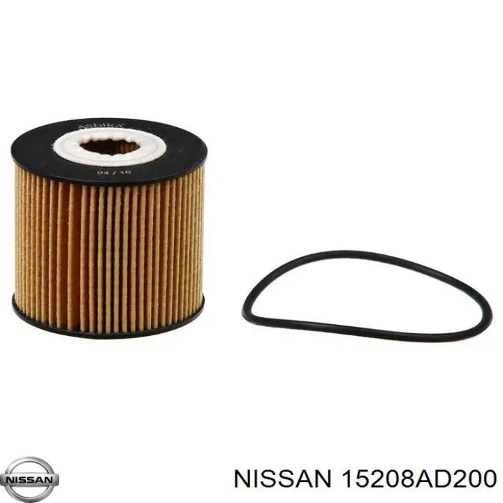 Filtro de aceite Nissan/Infiniti 15208AD200 precio, desde 5,66 EUR