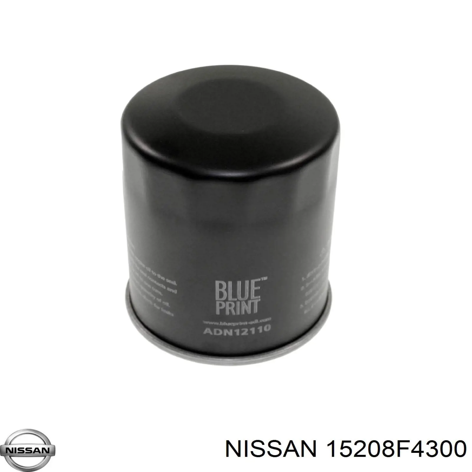 15208F4300 Nissan filtro de aceite