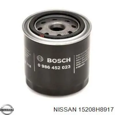 15208H8917 Nissan filtro de aceite