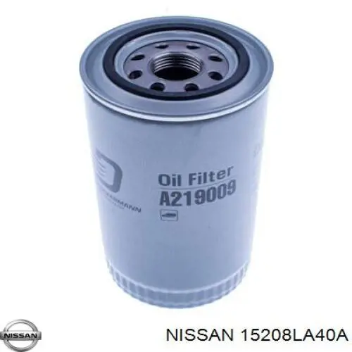 15208LA40A Nissan filtro de aceite