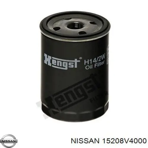 15208V4000 Nissan filtro de aceite
