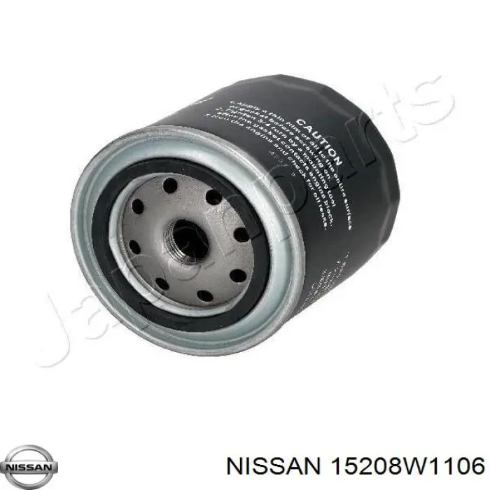 Filtro de aceite Nissan/Infiniti 15208W1106 precio, desde 5,78 EUR