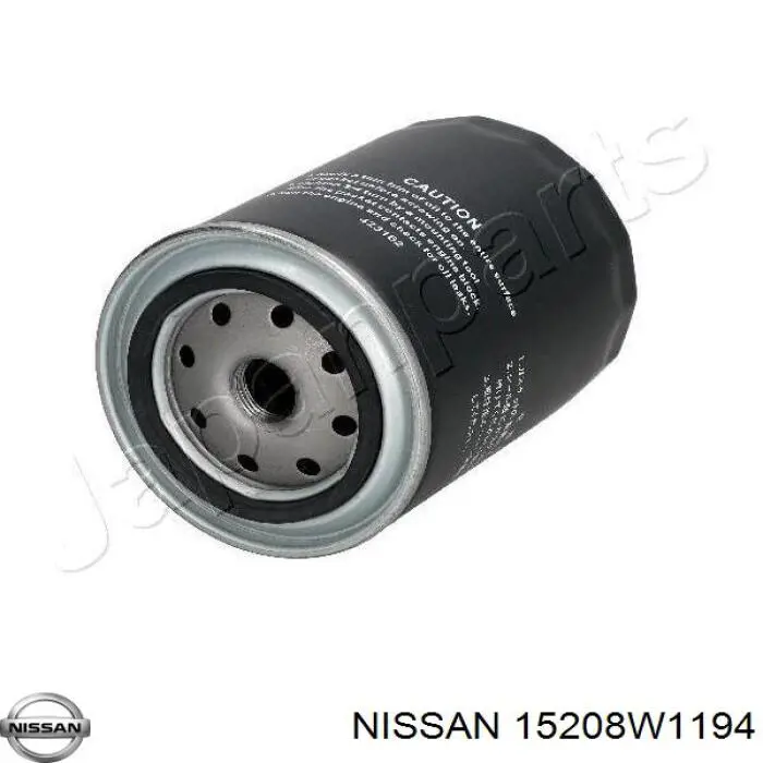 15208W1194 Nissan filtro de aceite