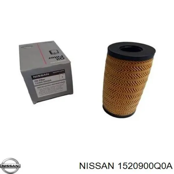 Filtro de aceite Nissan/Infiniti 1520900Q0A precio, desde 6,74 EUR