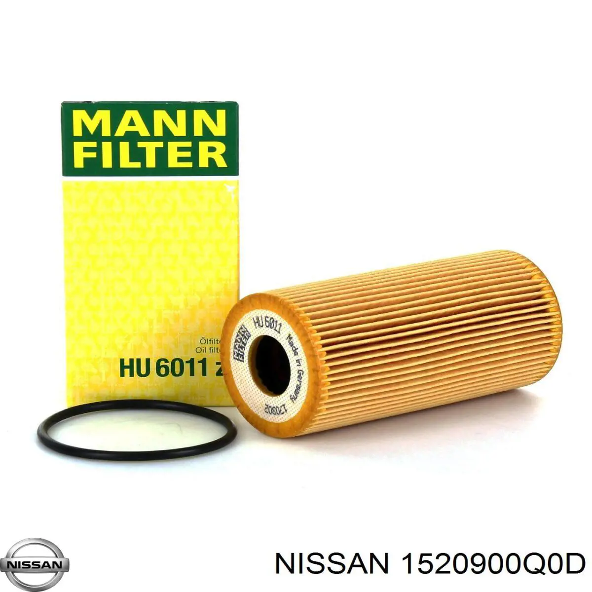 Filtro de aceite 1520900Q0D Nissan/Infiniti