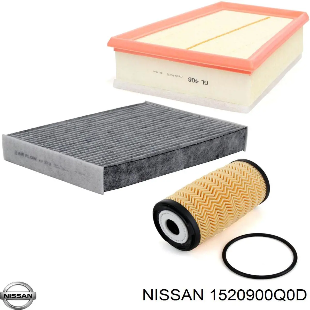 Filtro de aceite motor Nissan/Infiniti 1520900Q0D