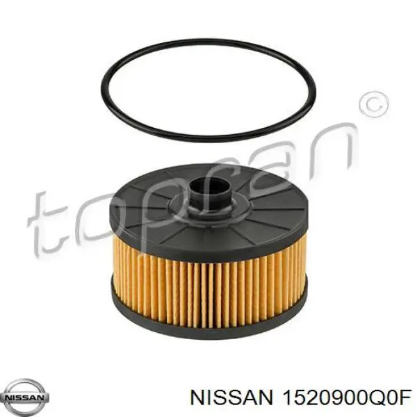Comprar 1520900Q0F Nissan/Infiniti Filtros de aceite
