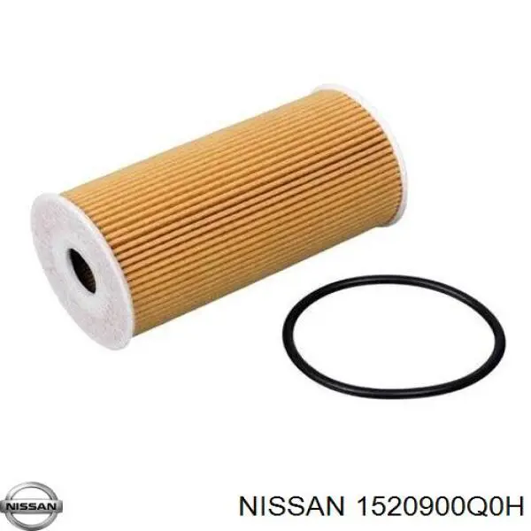 1520900Q0H Nissan filtro de aceite