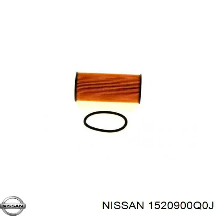 1520800Q2A Nissan filtro de aceite