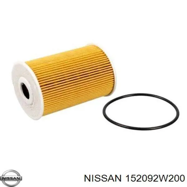 152092W200 Nissan filtro de aceite