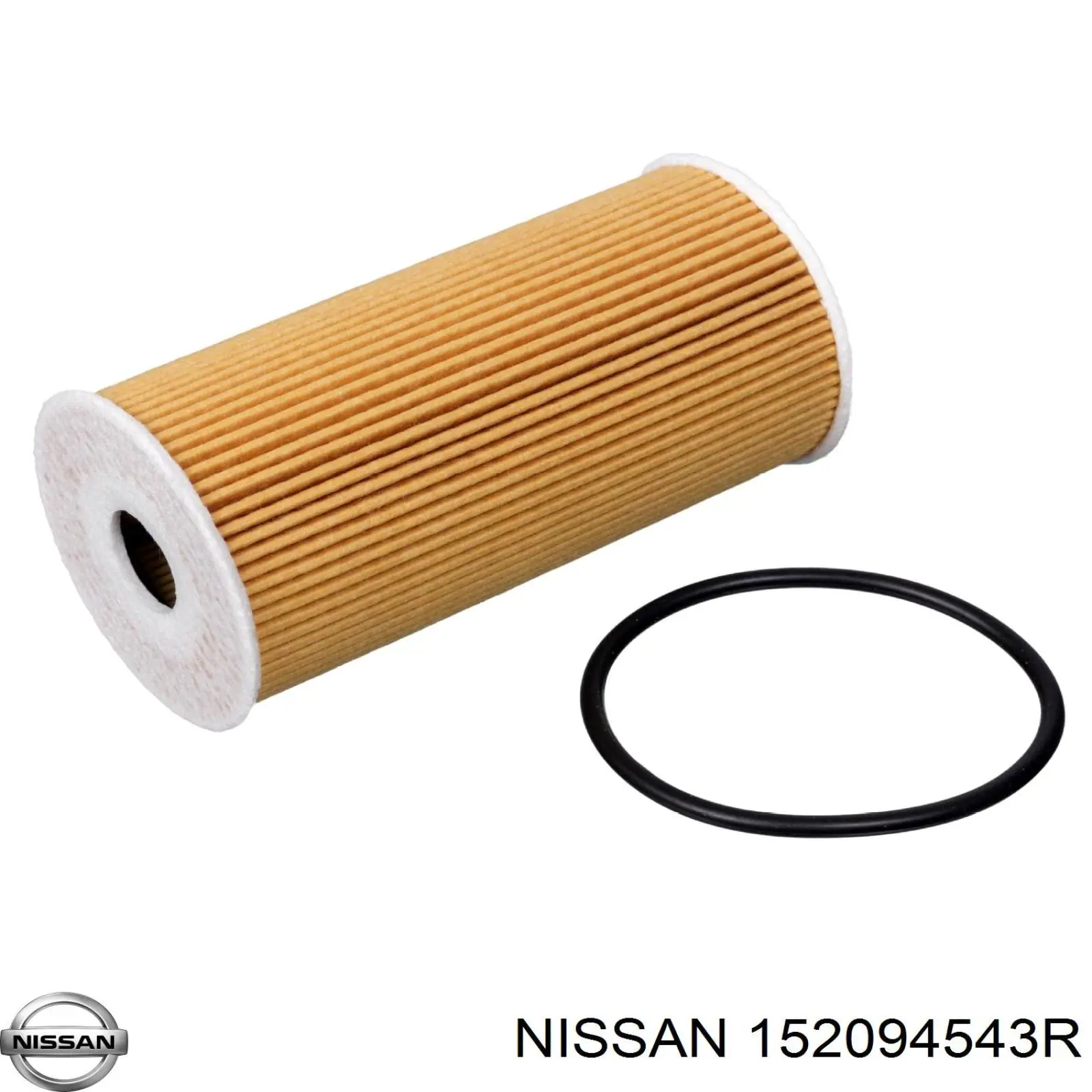 152094543R Nissan filtro de aceite