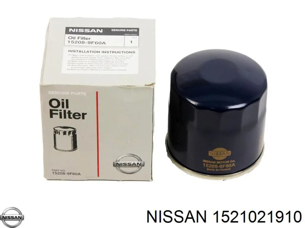 Filtro de aceite Nissan/Infiniti 1521021910 precio, desde 7,40 EUR