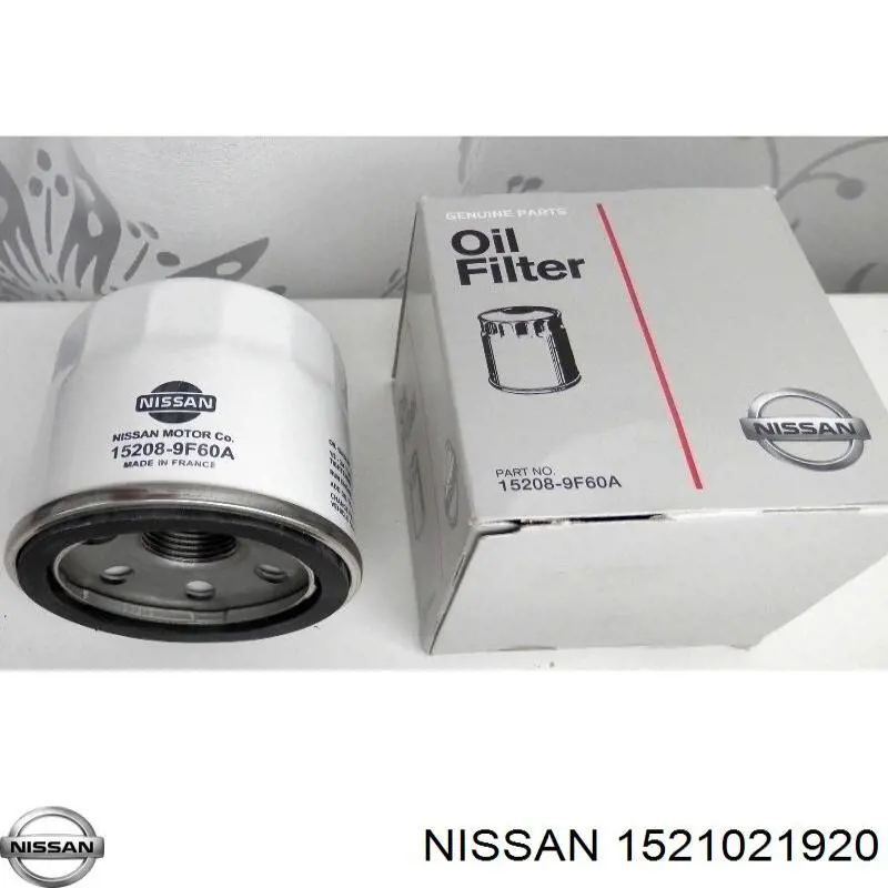 1521021920 Nissan filtro de aceite