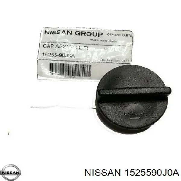 Tapa de tubo de llenado de aceite para Nissan Almera (N16)