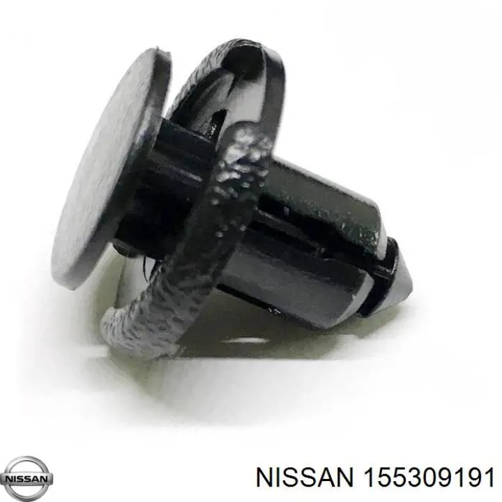 155309191 Nissan clips de fijación de pasaruedas de aleta delantera