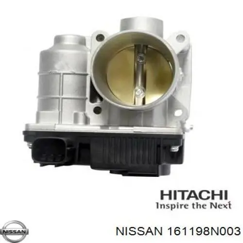 161198N003 Nissan cuerpo de mariposa completo