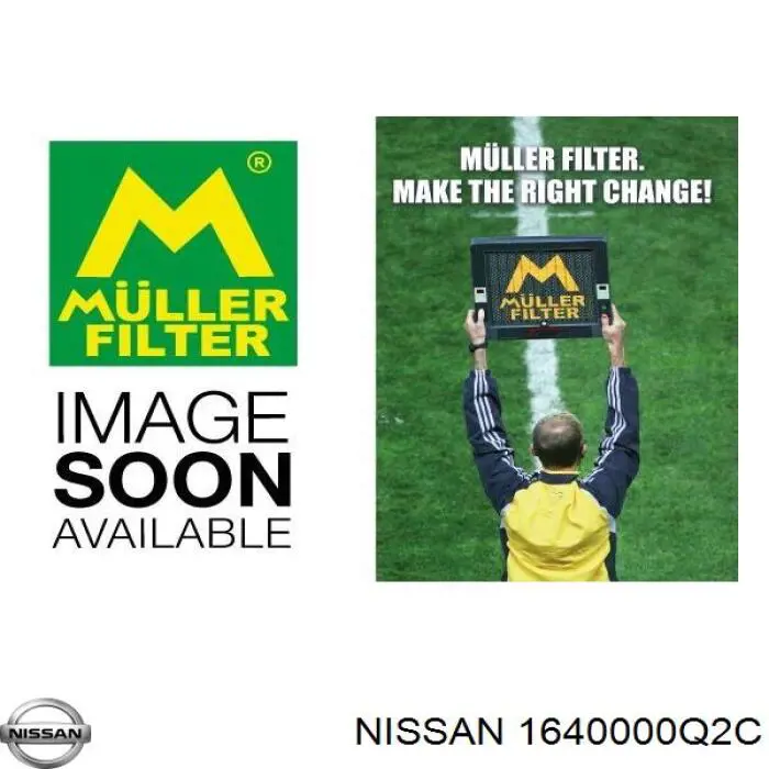Filtro de combustible 1640000Q2C Nissan/Infiniti