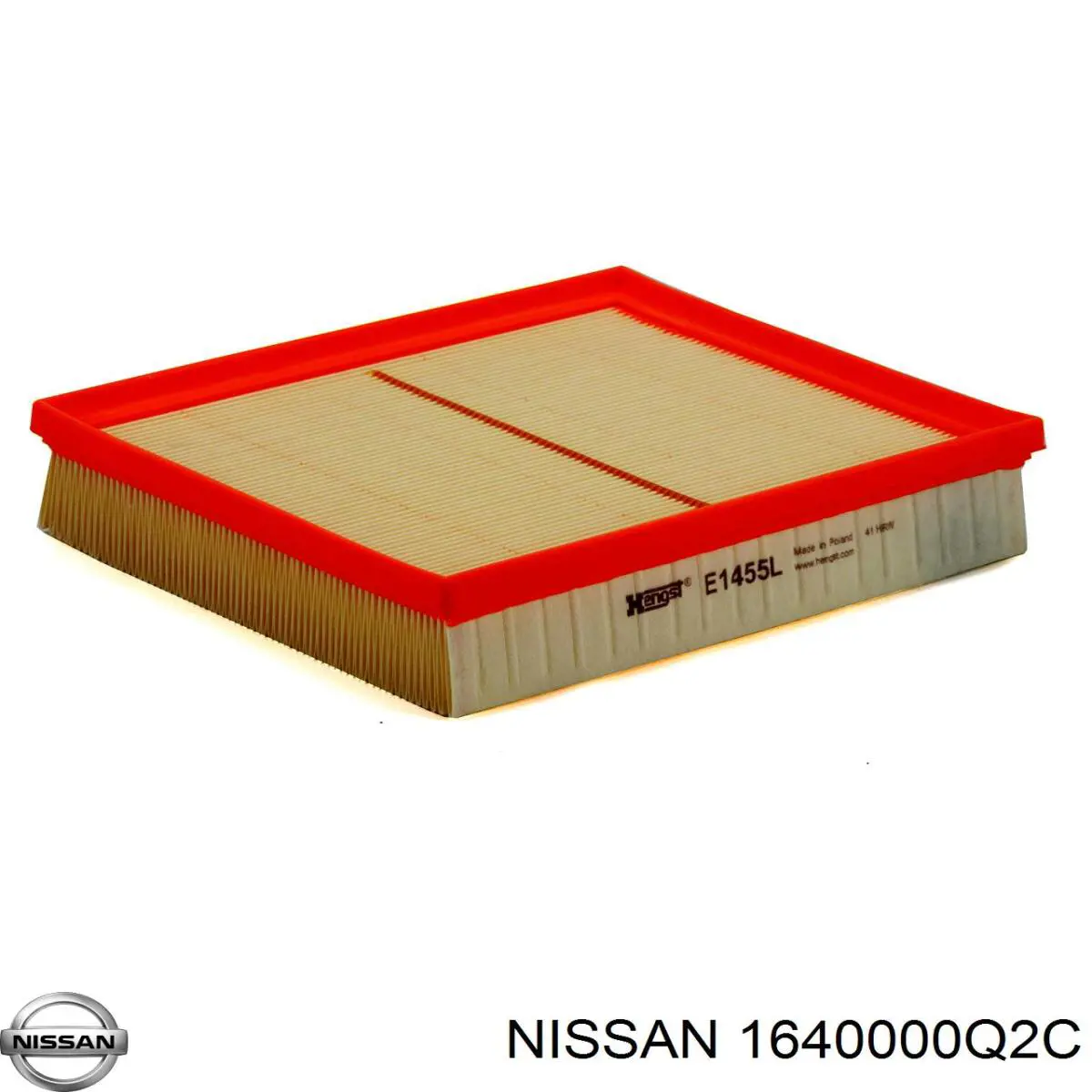 Filtro de gasoil Nissan/Infiniti 1640000Q2C