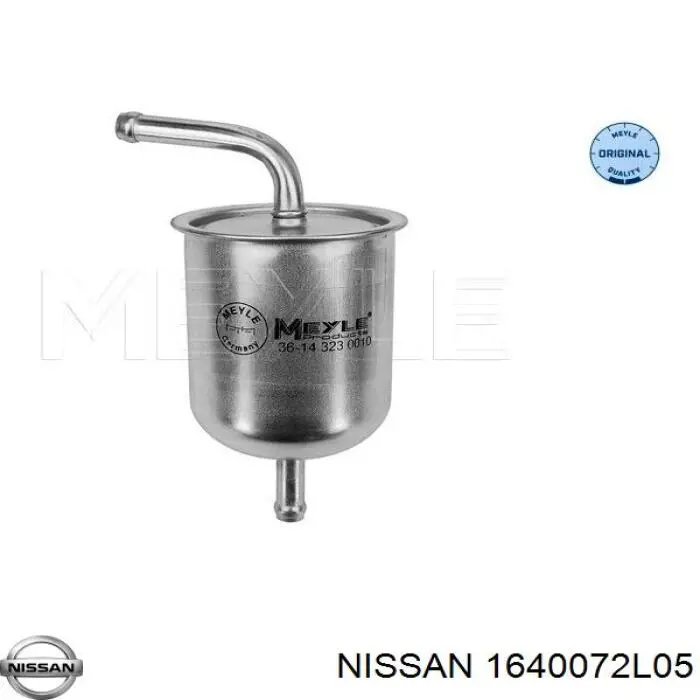 1640072L05 Nissan filtro de combustible