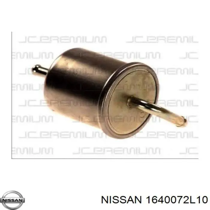 1640072L10 Nissan filtro de combustible