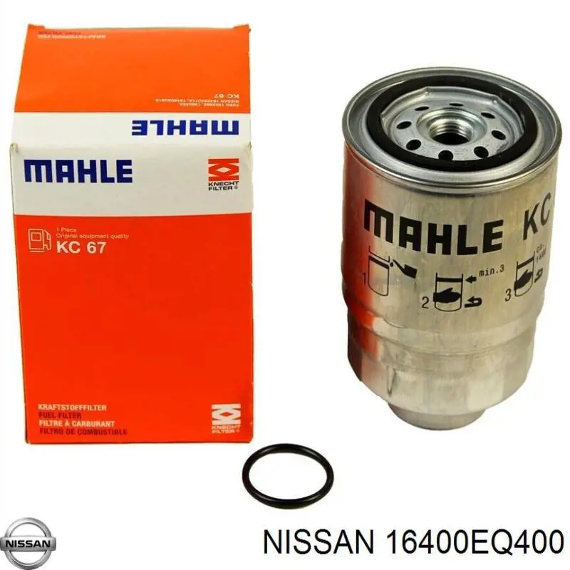 Filtro combustible Nissan/Infiniti 16400EQ400 precio, desde 10,71 EUR