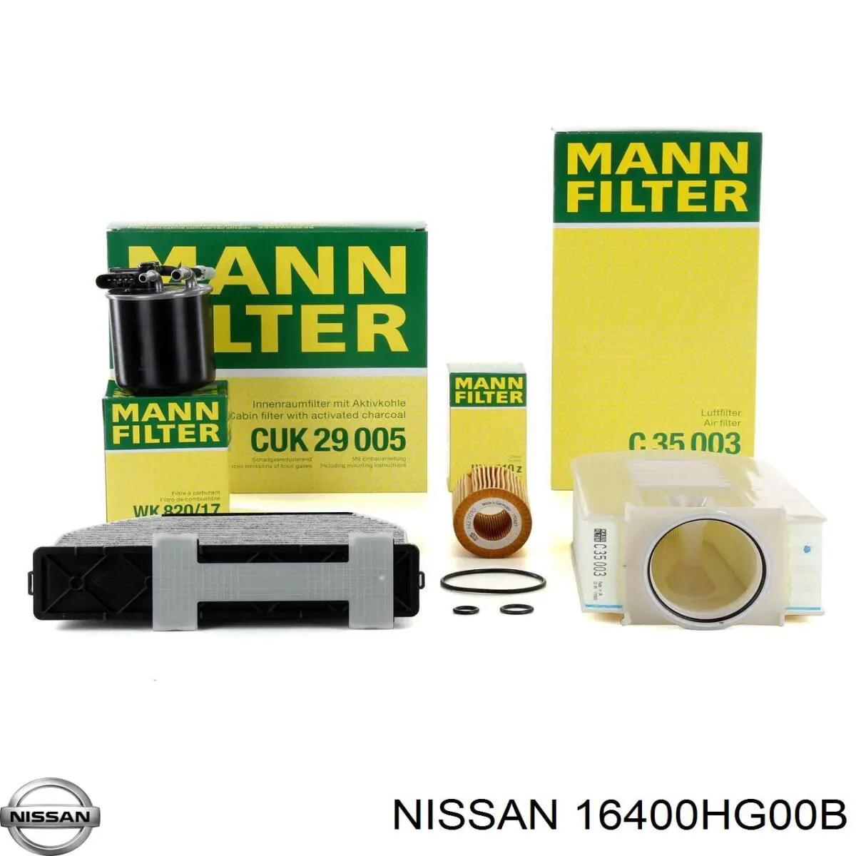 Filtro de combustible 16400HG00B Nissan/Infiniti