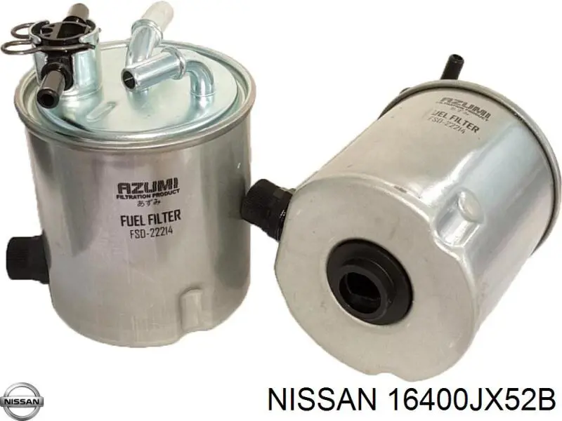 16400JX52B Nissan filtro de combustible