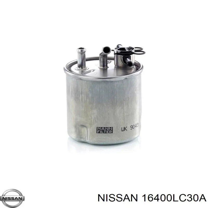 Comprar 16400LC30A Nissan/Infiniti Filtro diesel
