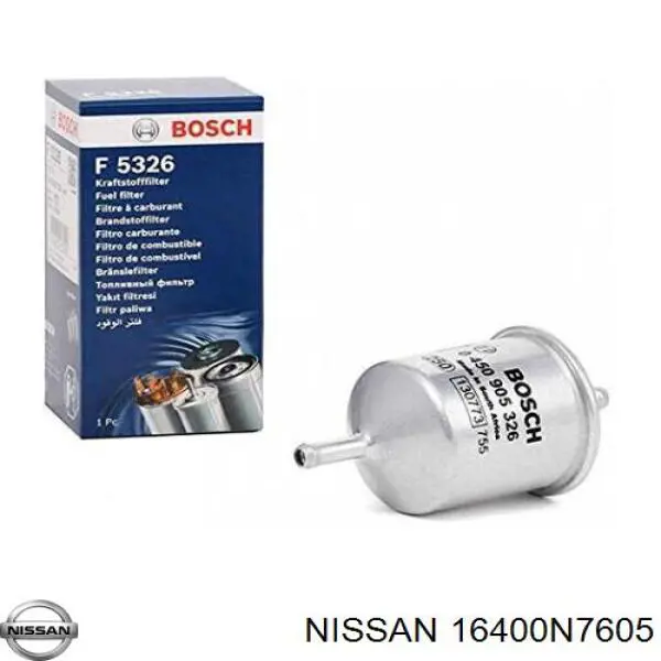16400N7605 Nissan filtro combustible