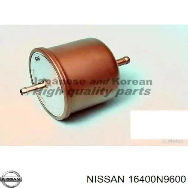 16400N8601 Nissan filtro de combustible