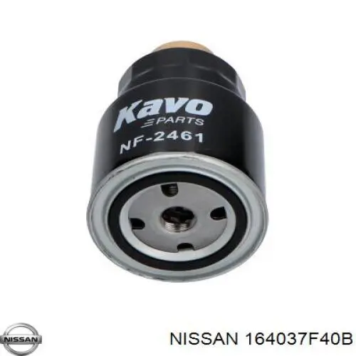 Filtro de gasoil Nissan/Infiniti 164037F40B