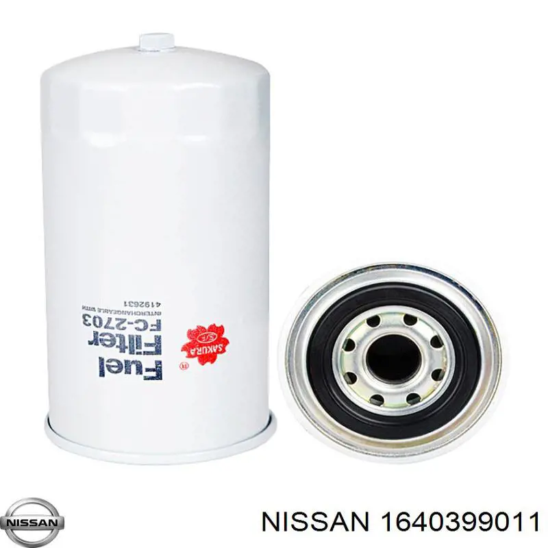 1640399011 Nissan filtro de combustible