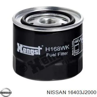 16403J2000 Nissan filtro de combustible