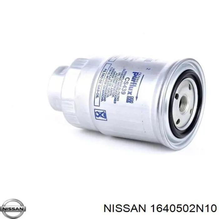 Filtro de combustible 1640502N10 Nissan/Infiniti