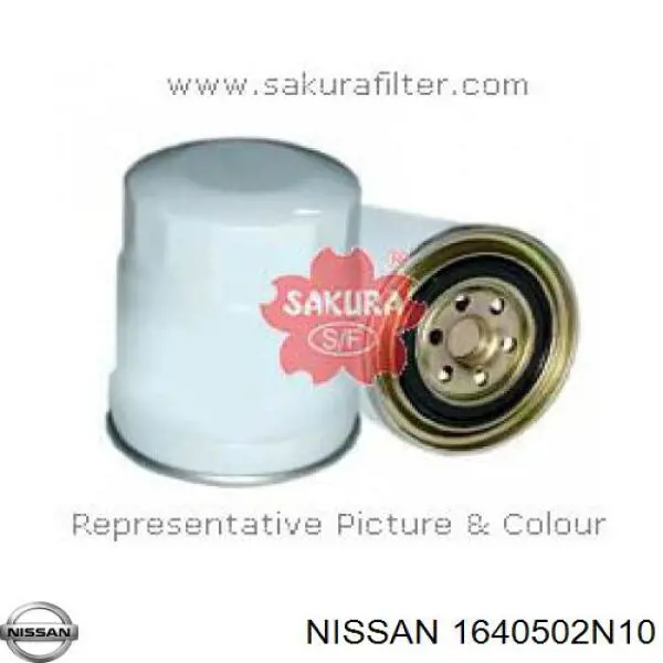 Comprar 1640502N10 Nissan/Infiniti Filtro diesel