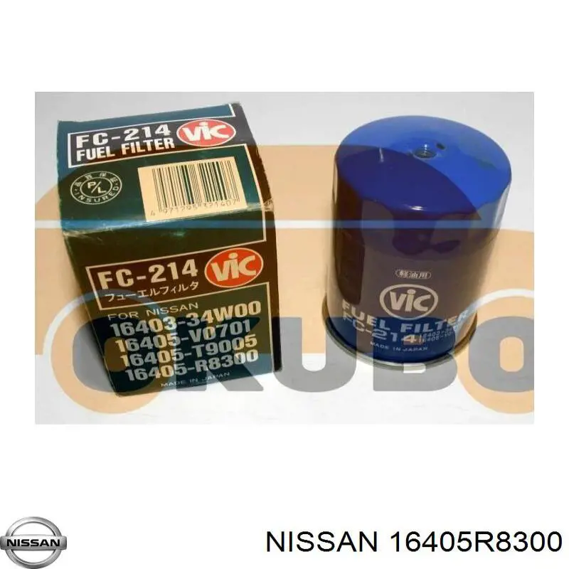 16405R8300 Nissan filtro combustible