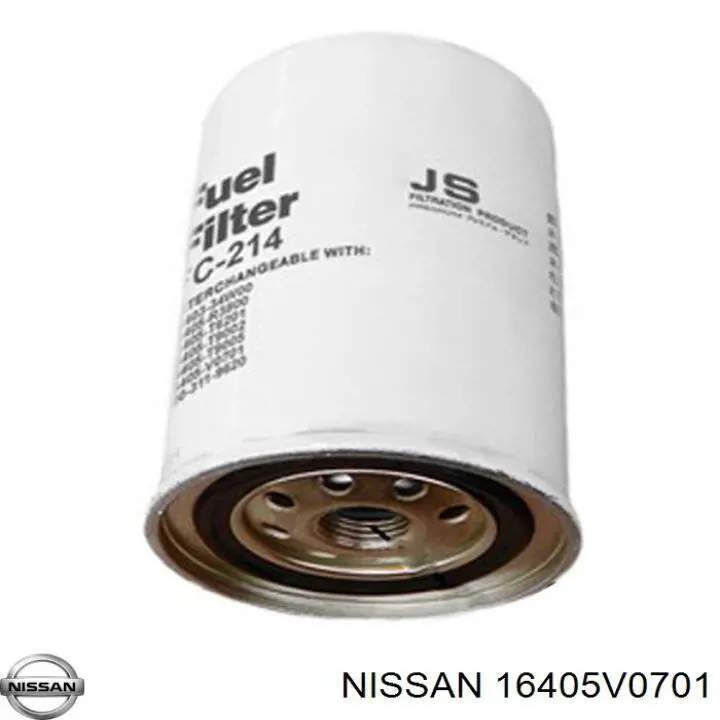 16405V0701 Nissan filtro combustible